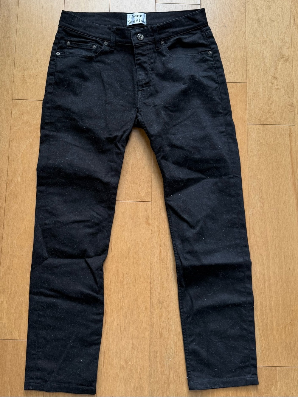Acne Men’s Black Slim Jeans